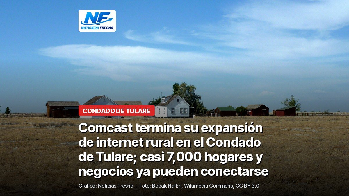 Foto de archivo del Parque Histórico Estatal Coronel Allensworth, en el Condado de Tulare, con el titular de la nota