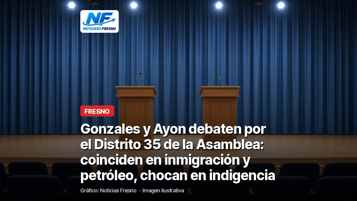 Imagen ilustrativa relacionada con la noticia: Gonzales y Ayon debaten por el Distrito 35 de la Asamblea: coinciden en inmigración y petróleo, chocan en indigencia y salario mínimo