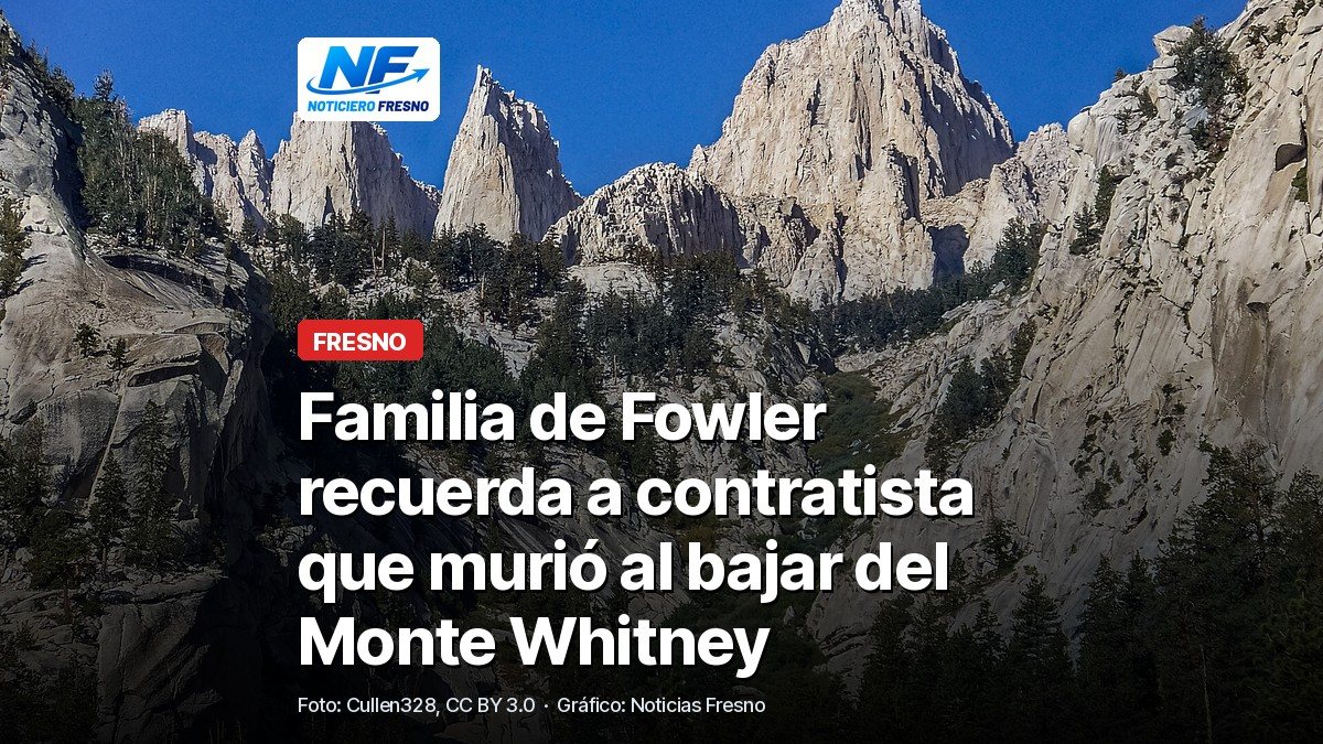 Foto de archivo del Monte Whitney en la Sierra Nevada con el titular de la nota