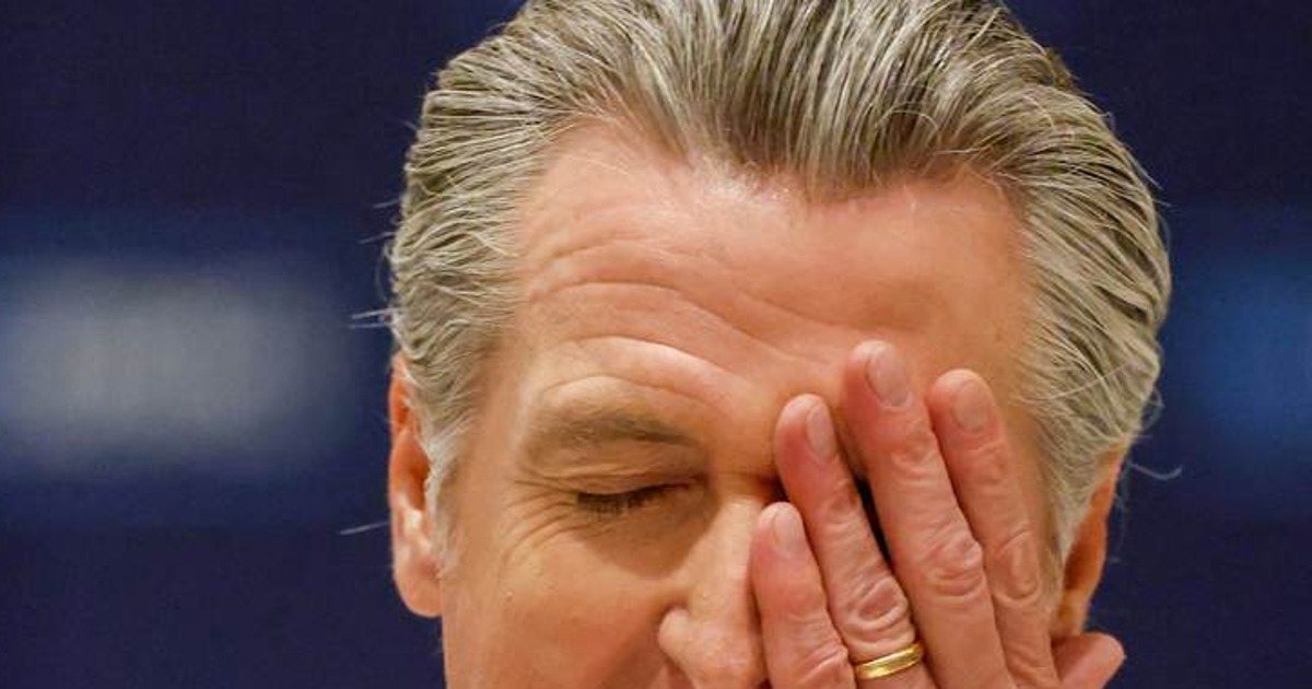 El gobernador de California, Gavin Newsom